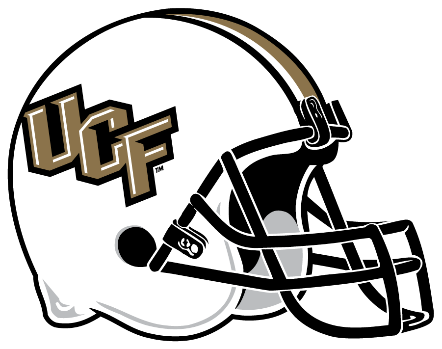 Central Florida Knights 2007-2015 Helmet diy iron on heat transfer